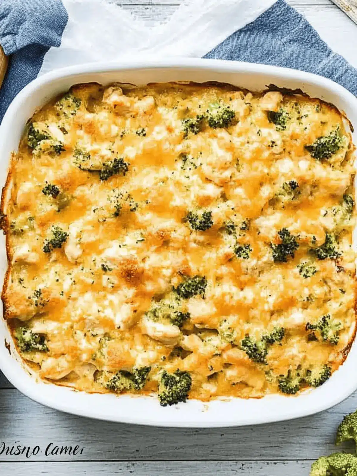 Keto Chicken Divan Casserole: Creamy Comfort in Every Bite Keto Chicken Divan Casserole