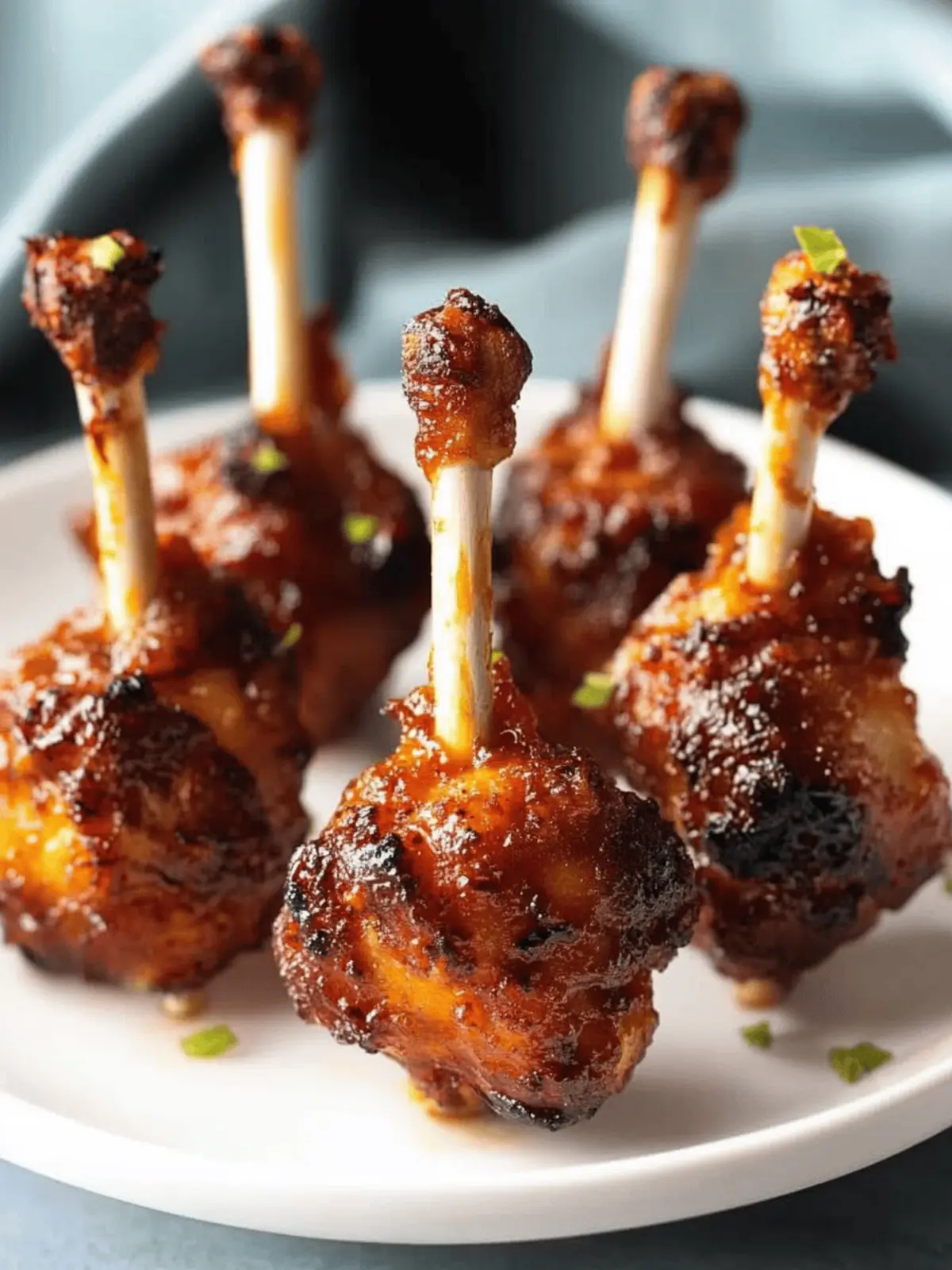 Sweet n’ Spicy Chicken Lollipop