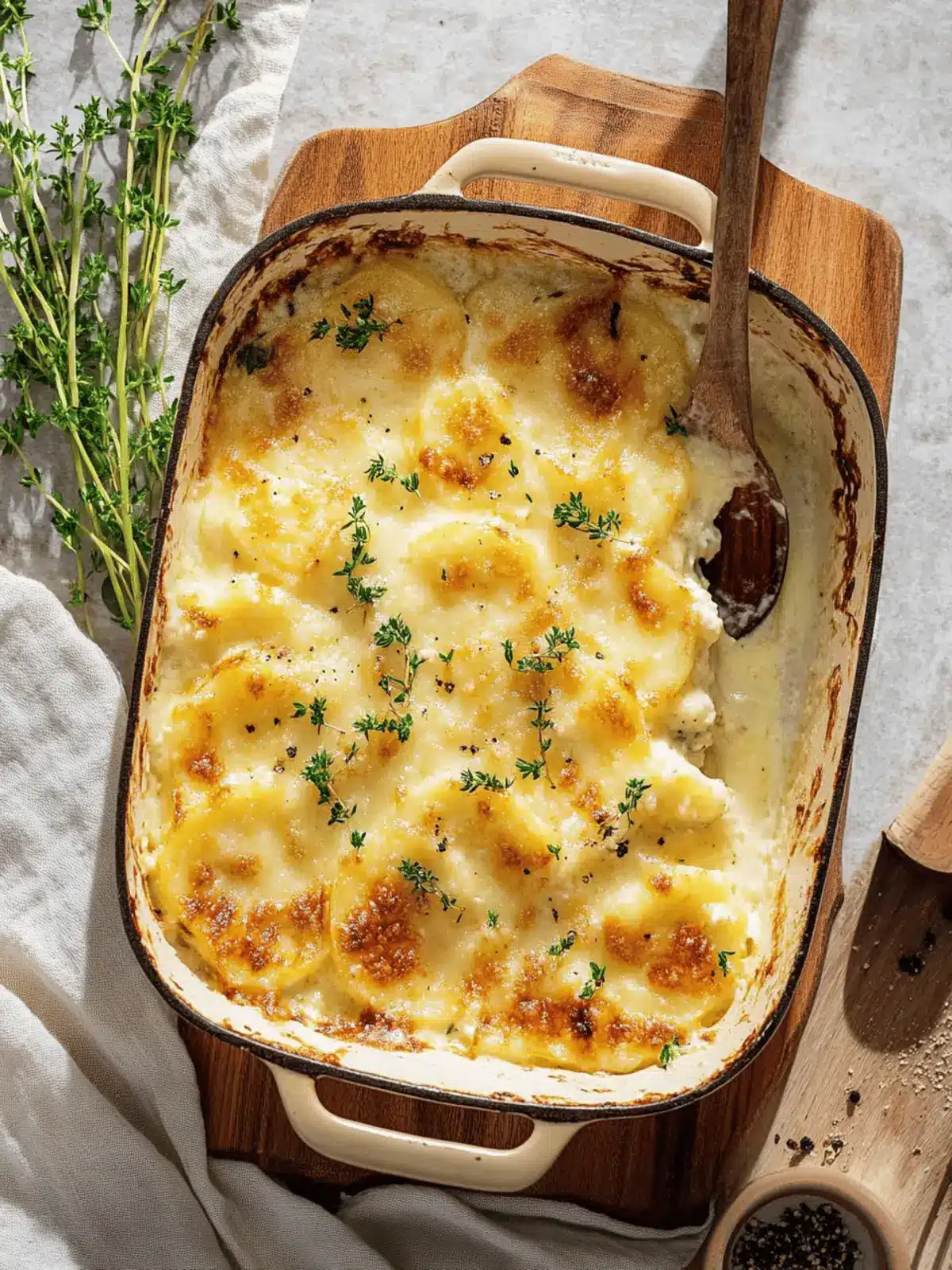 Miso Scalloped Potatoes