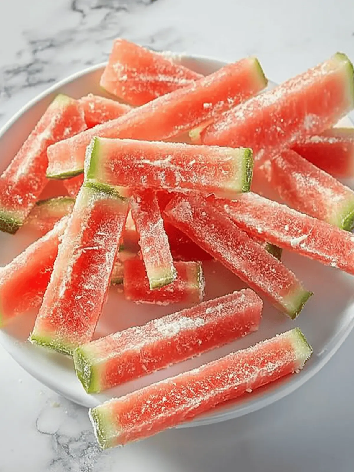 Transform Watermelon Rind into Sweet Candy Bliss Today Watermelon Rind Candy