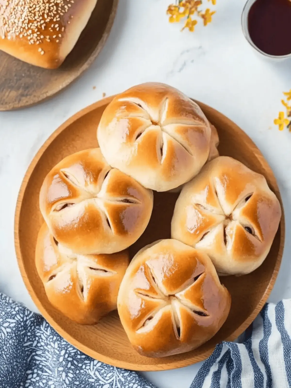 Irresistible Red Bean Milk Buns That Will Wow Your Taste Buds Red Bean Milk Buns