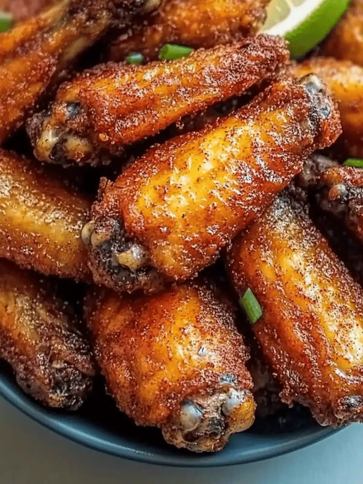 Crispy Dry Rub Chicken Wings for a Healthier Game Day Treat Crispy Dry Rub Chicken Wings