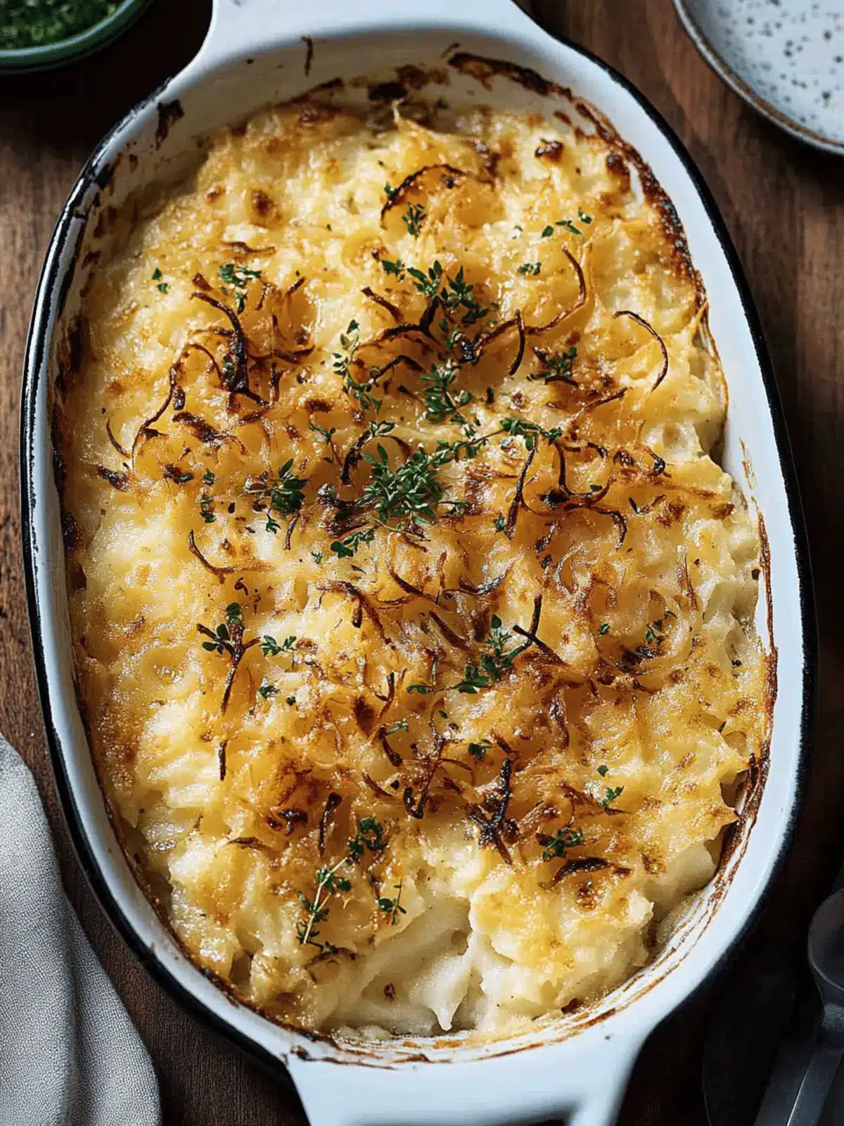 French Onion Funeral Potatoes