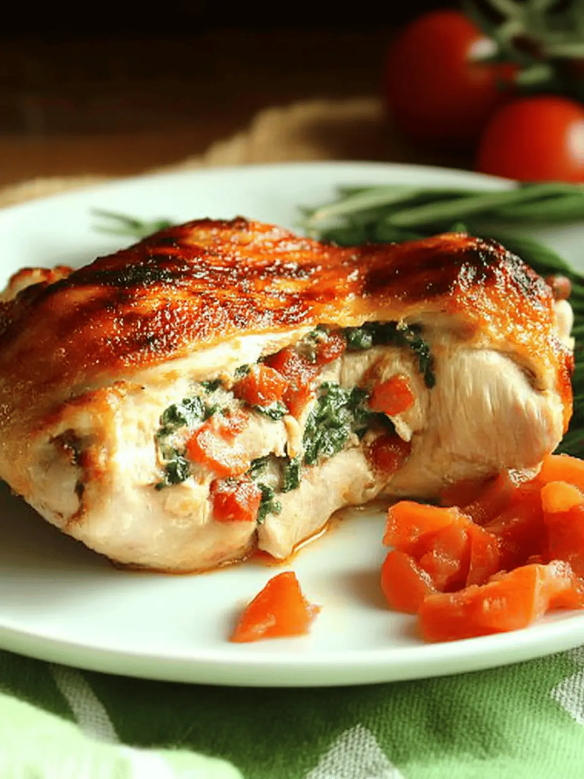 Savory Stuffed Tuscan Chicken: Your New Family Favorite Treat Stuffed Tuscan Chicken