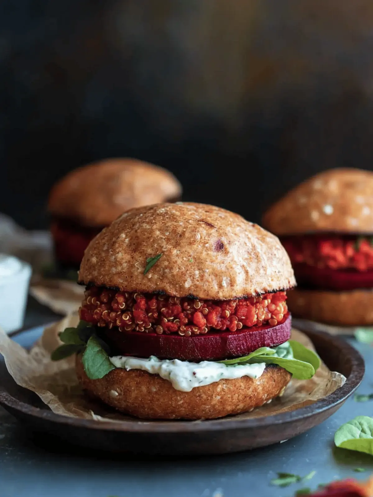 Savory Quinoa Sweet Potato Beet Burgers for a Flavor Boost Quinoa Sweet Potato Beet Burgers