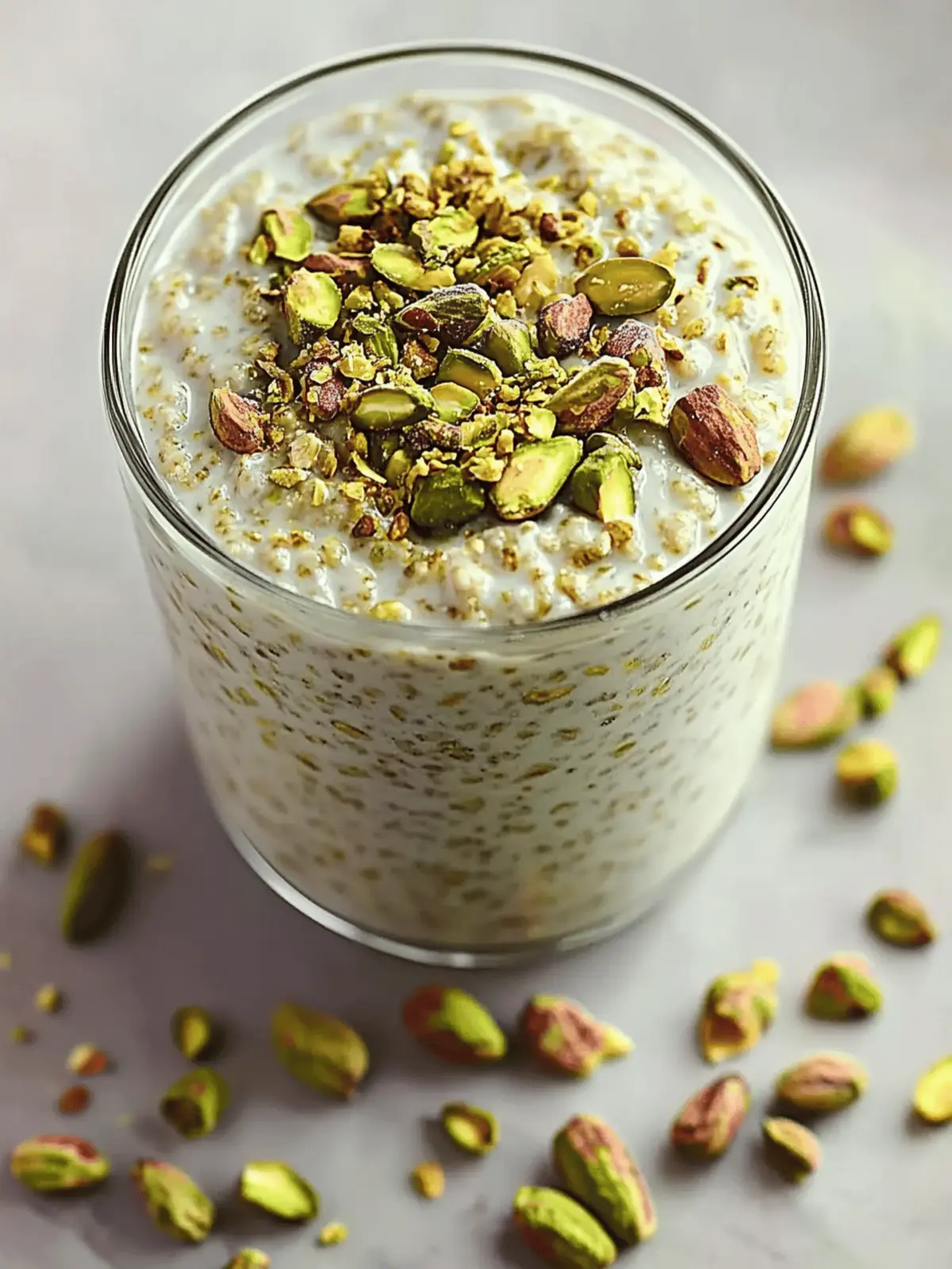 Delicious Pistachio Overnight Oats for a Nutty Morning Boost Pistachio Overnight Oats