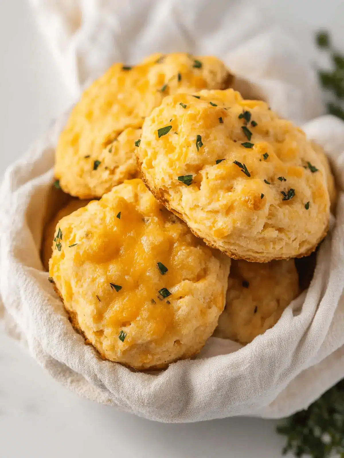 Vegan Cheddar Biscuits