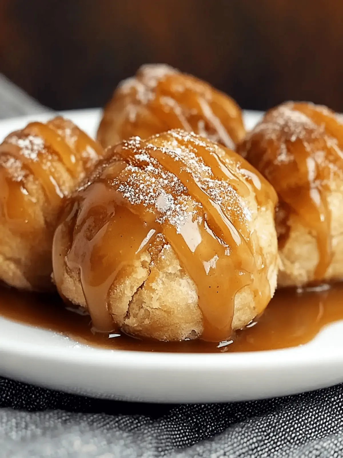 Caramel Apple Pie Bombs