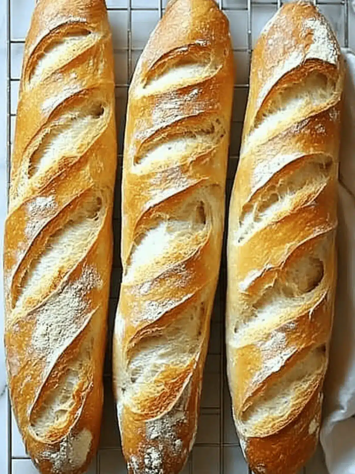 Homemade Baguette