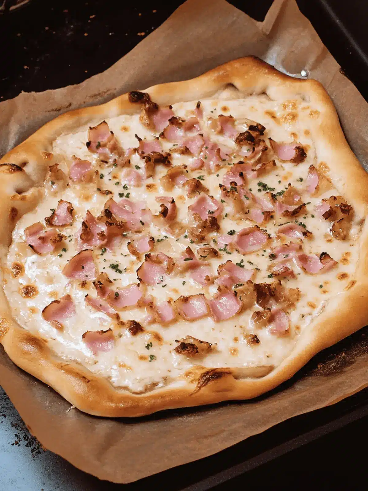 German Flammkuchen