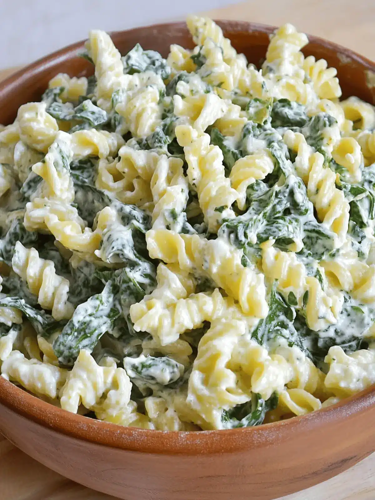 Spinach Dip Pasta Salad