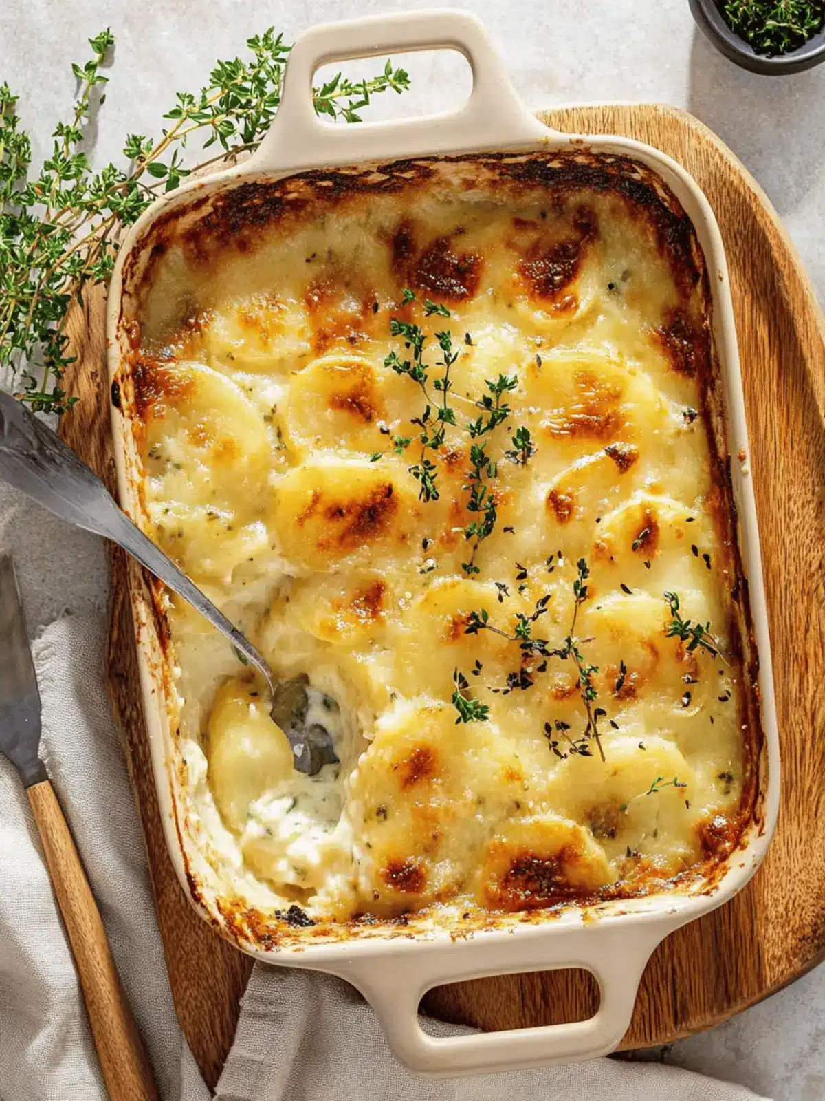 Miso Scalloped Potatoes