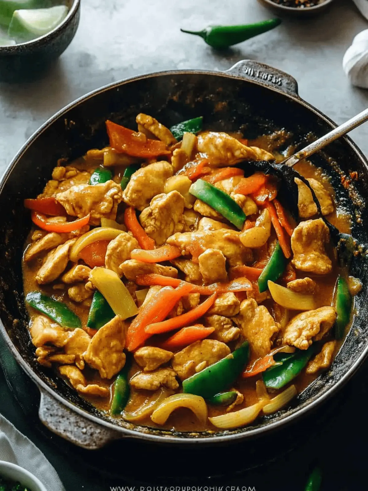 Chinese Curry Chicken
