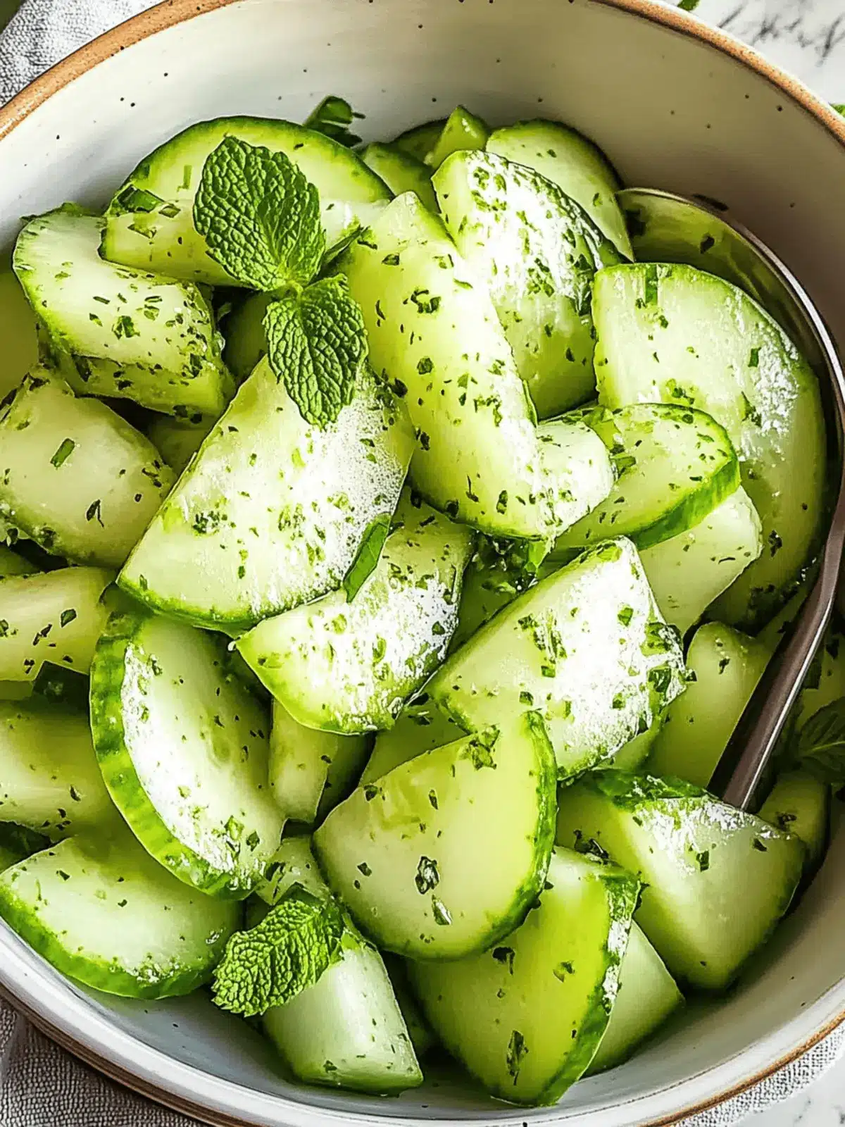 Cucumber Celery Salad