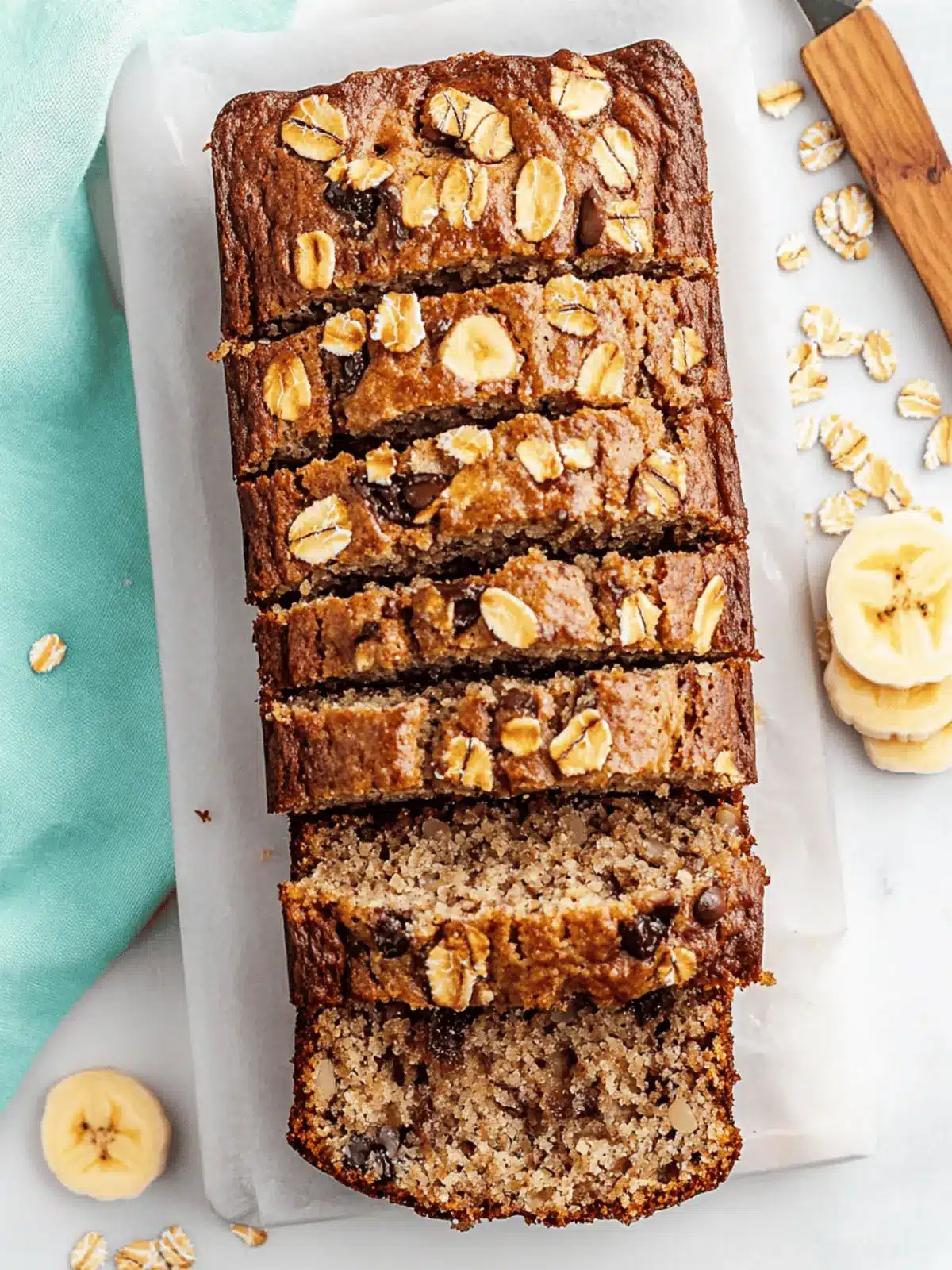 Oatmeal Banana Bread