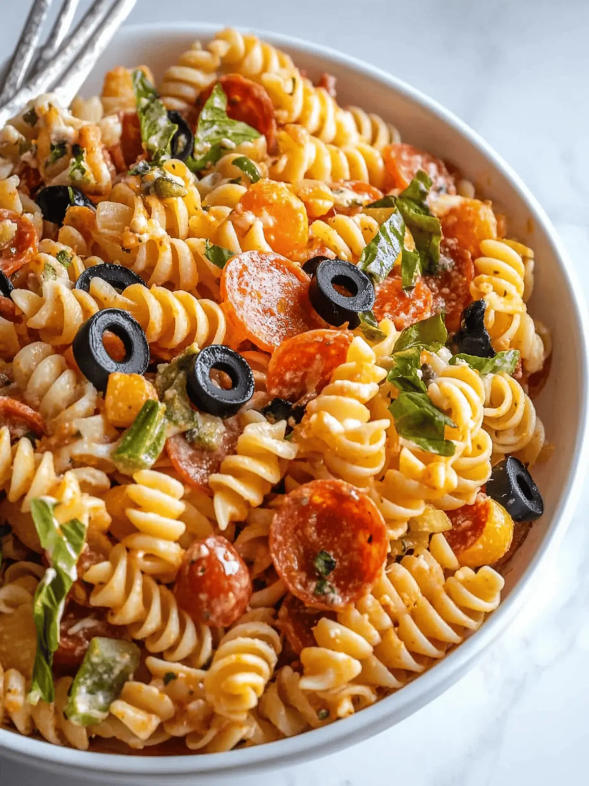 Pizza Pasta Salad