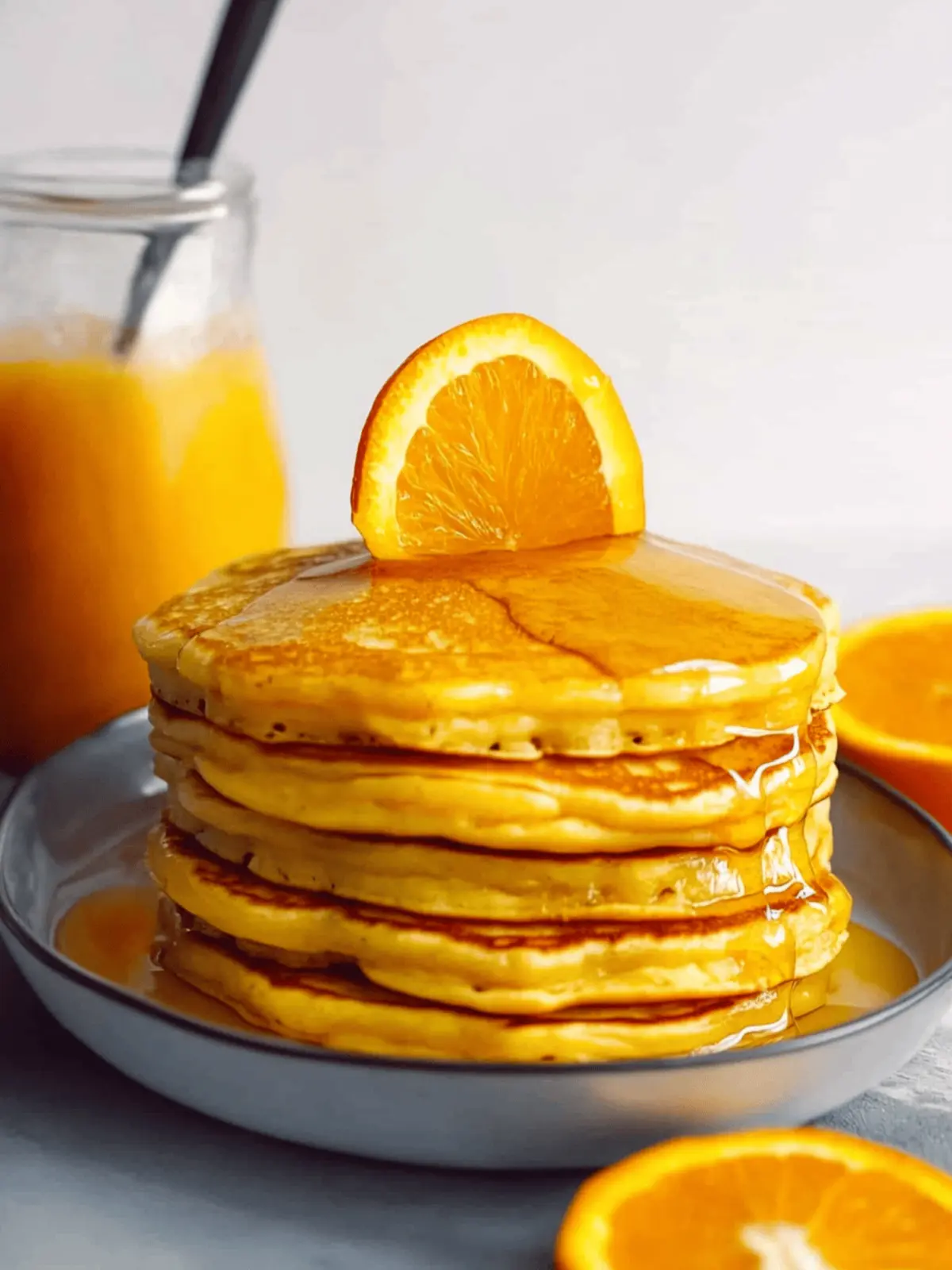 Orange Pancakes