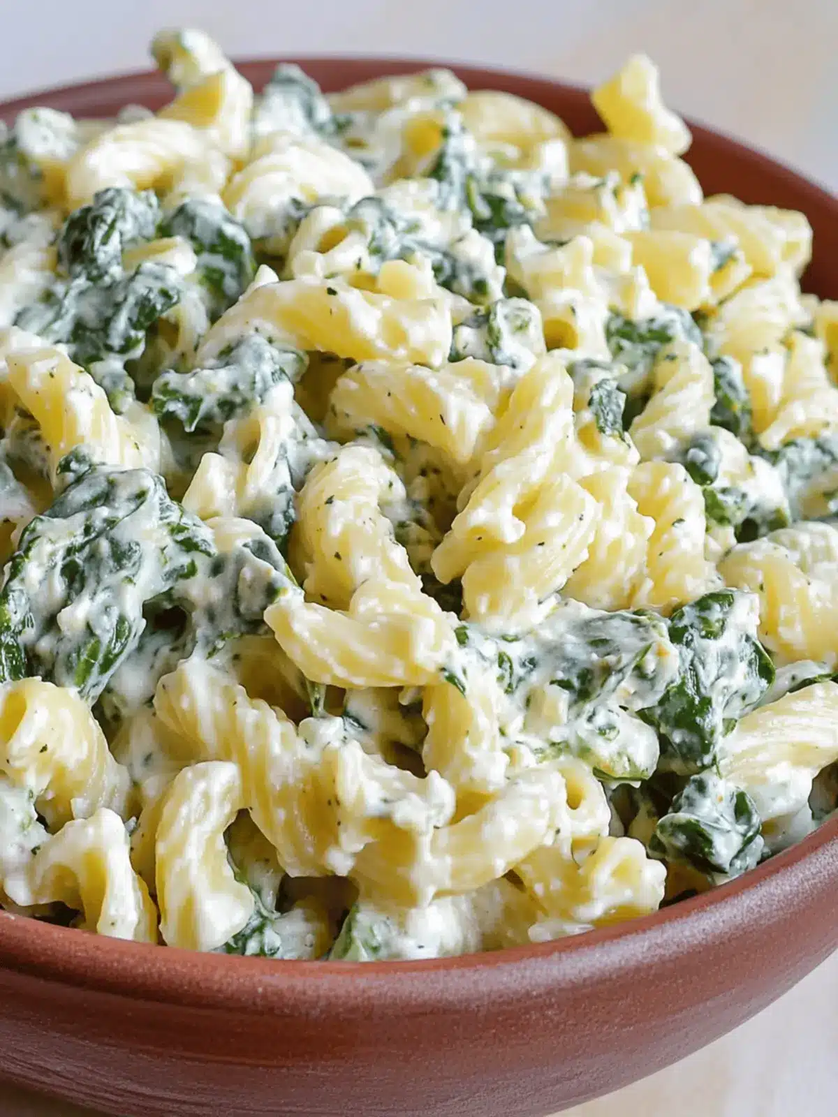 Spinach Dip Pasta Salad