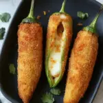 Coated Stuffed Banana Peppers