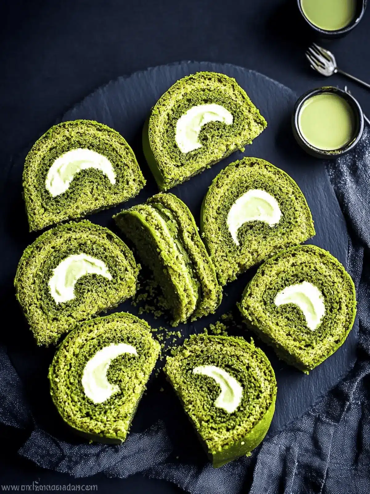 Matcha Swiss Roll