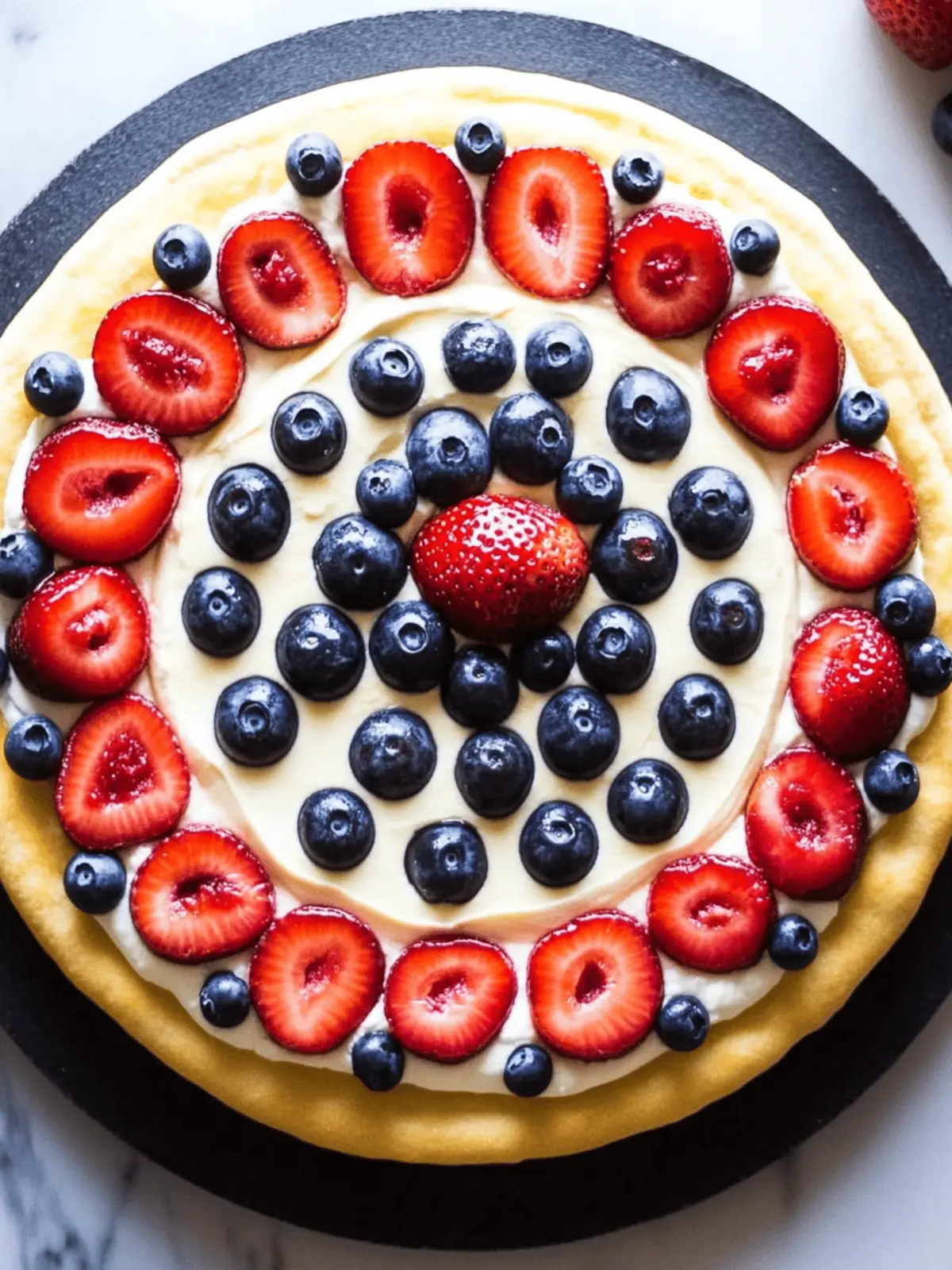 Fruit Pizza with Cream Cheese