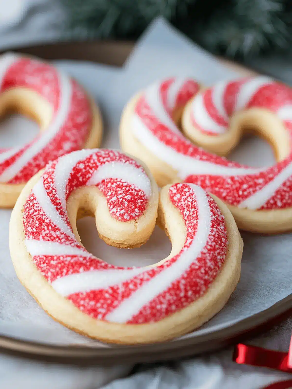 Irresistible Candy Cane Cookies for Holiday Cheer Candy Cane Cookies