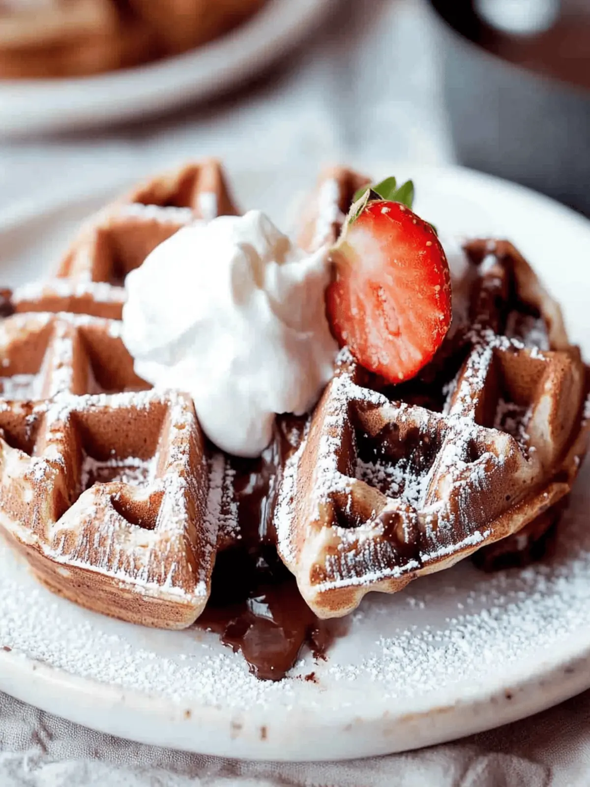 Best Nutella Waffles