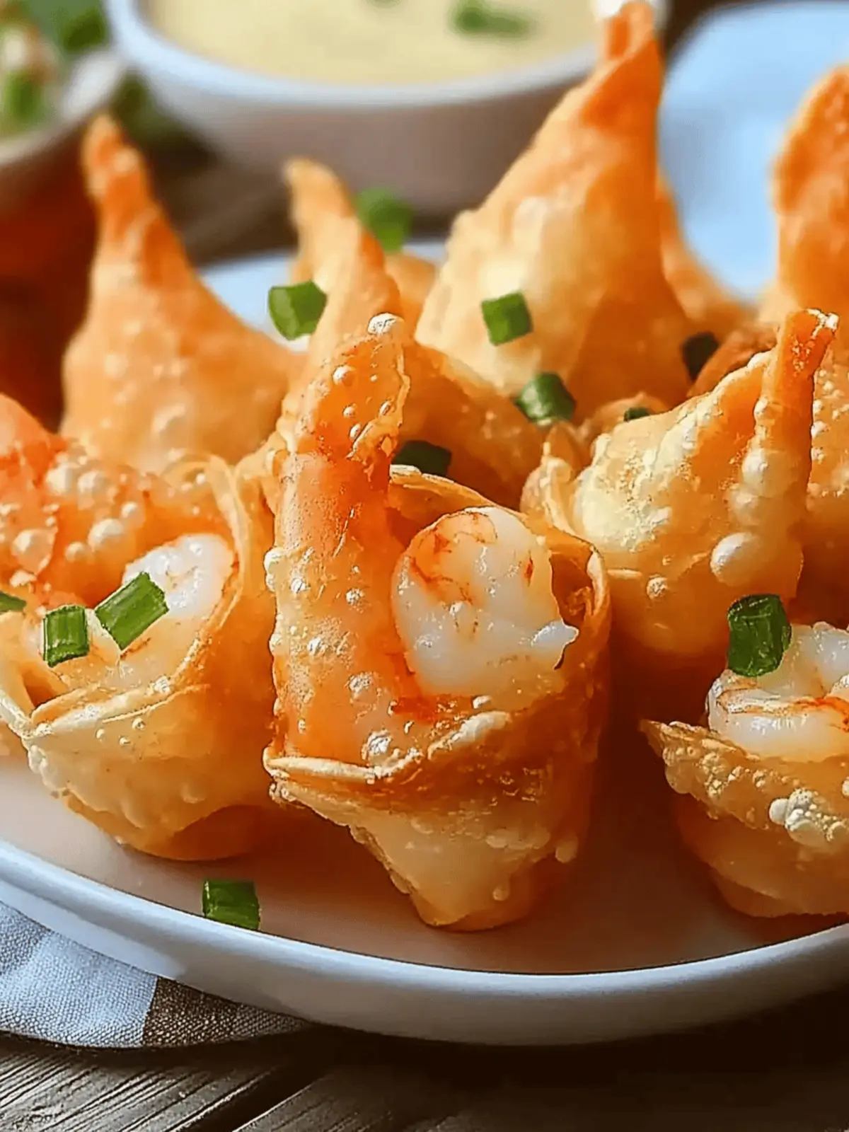 Shrimp and Cream Cheese Wontons