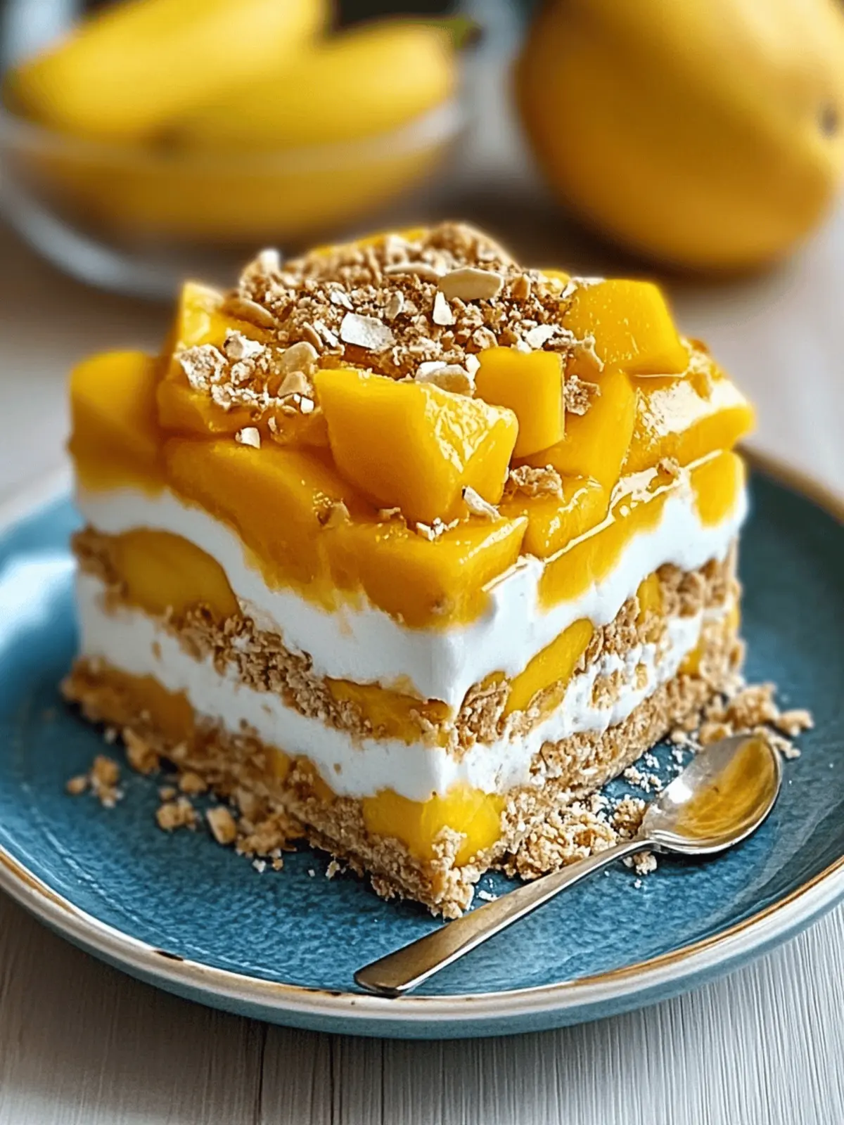 Filipino Mango Float