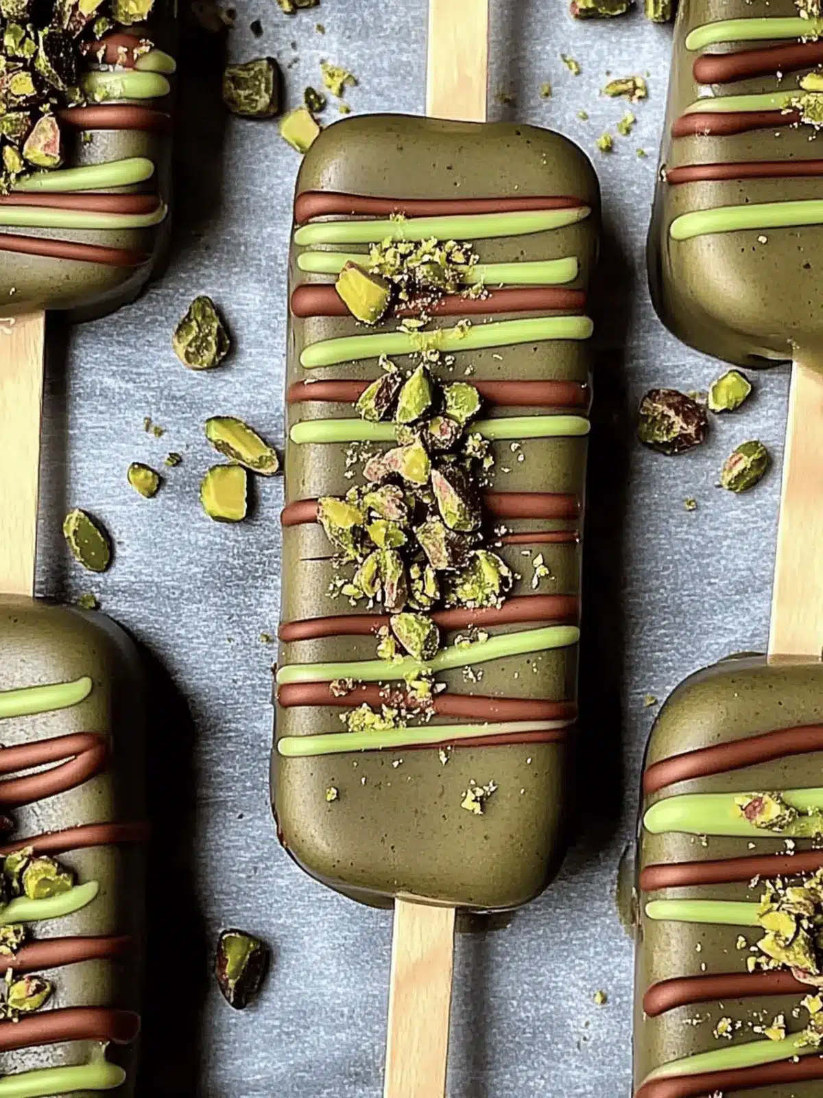 Dubai Pistachio Ice Cream Bars