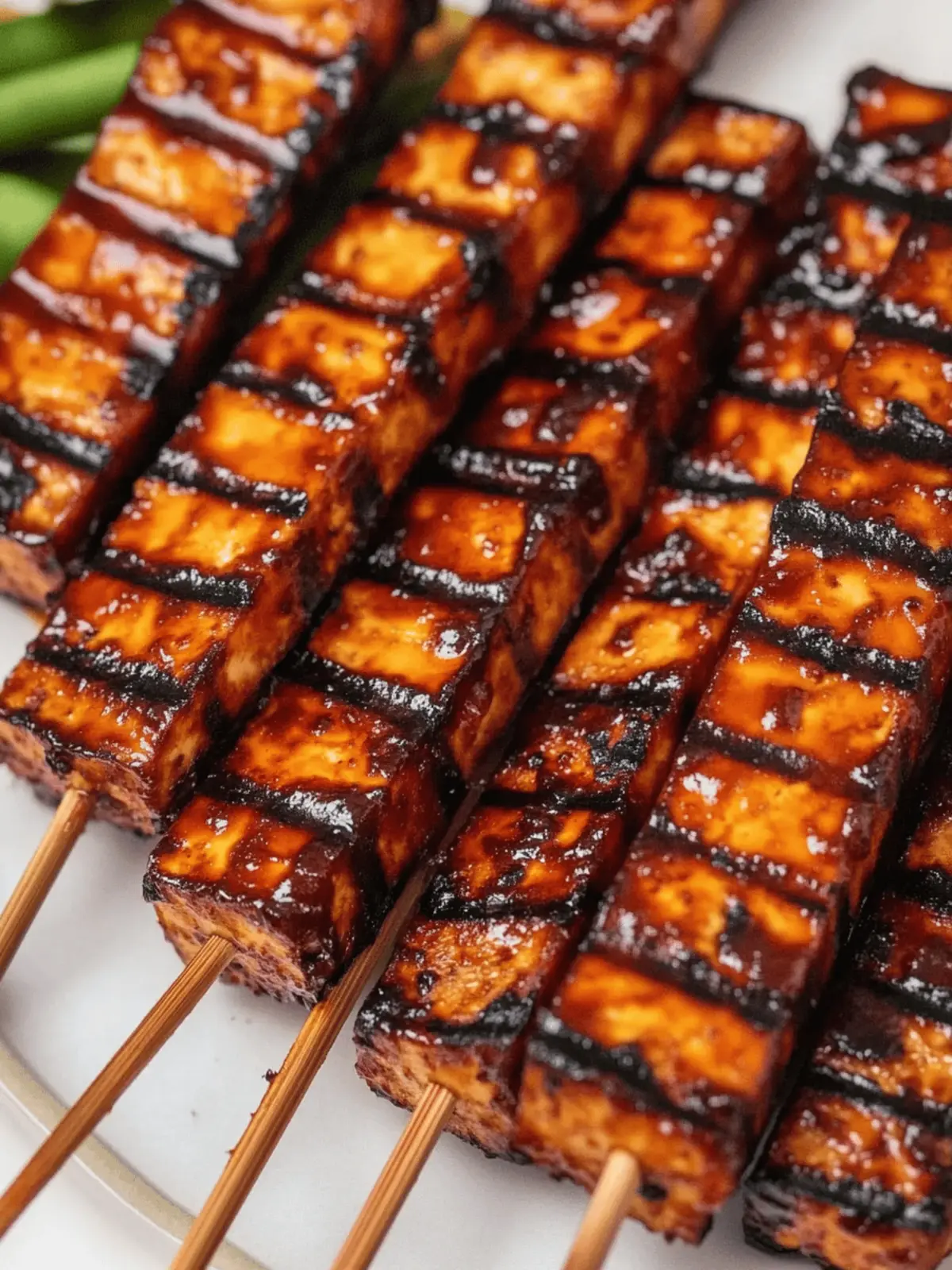 Savor Grilled BBQ Tofu: The Ultimate Flavorful Delight Grilled BBQ Tofu