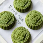Matcha Ice Cream Mooncakes