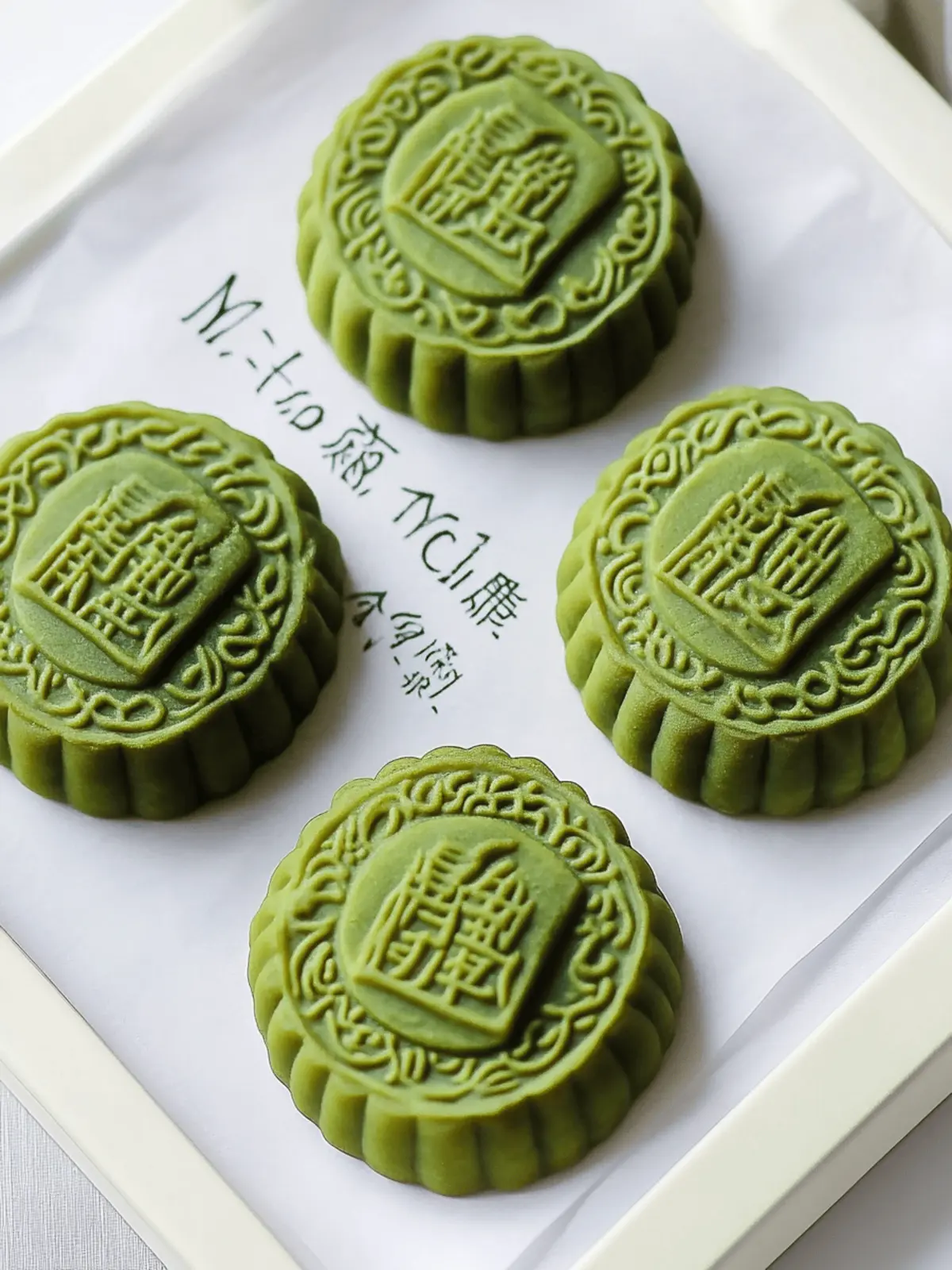 Delightful Matcha Ice Cream Mooncakes You Can Make at Home Matcha Ice Cream Mooncakes