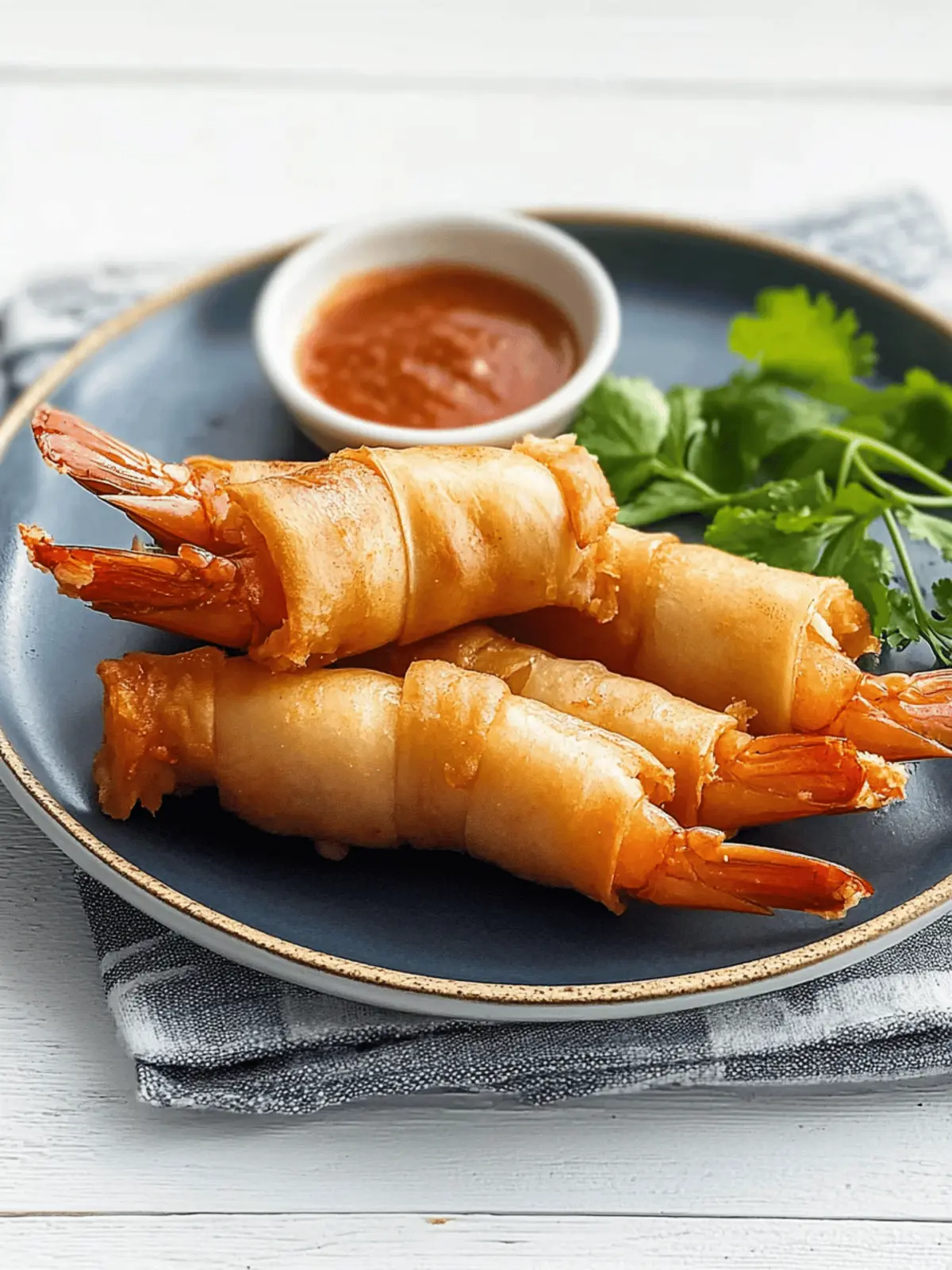 Shrimp in a Blanket