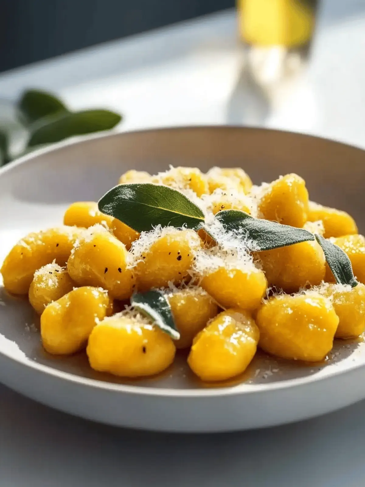 Butternut Squash Gnocchi with Sage Butter