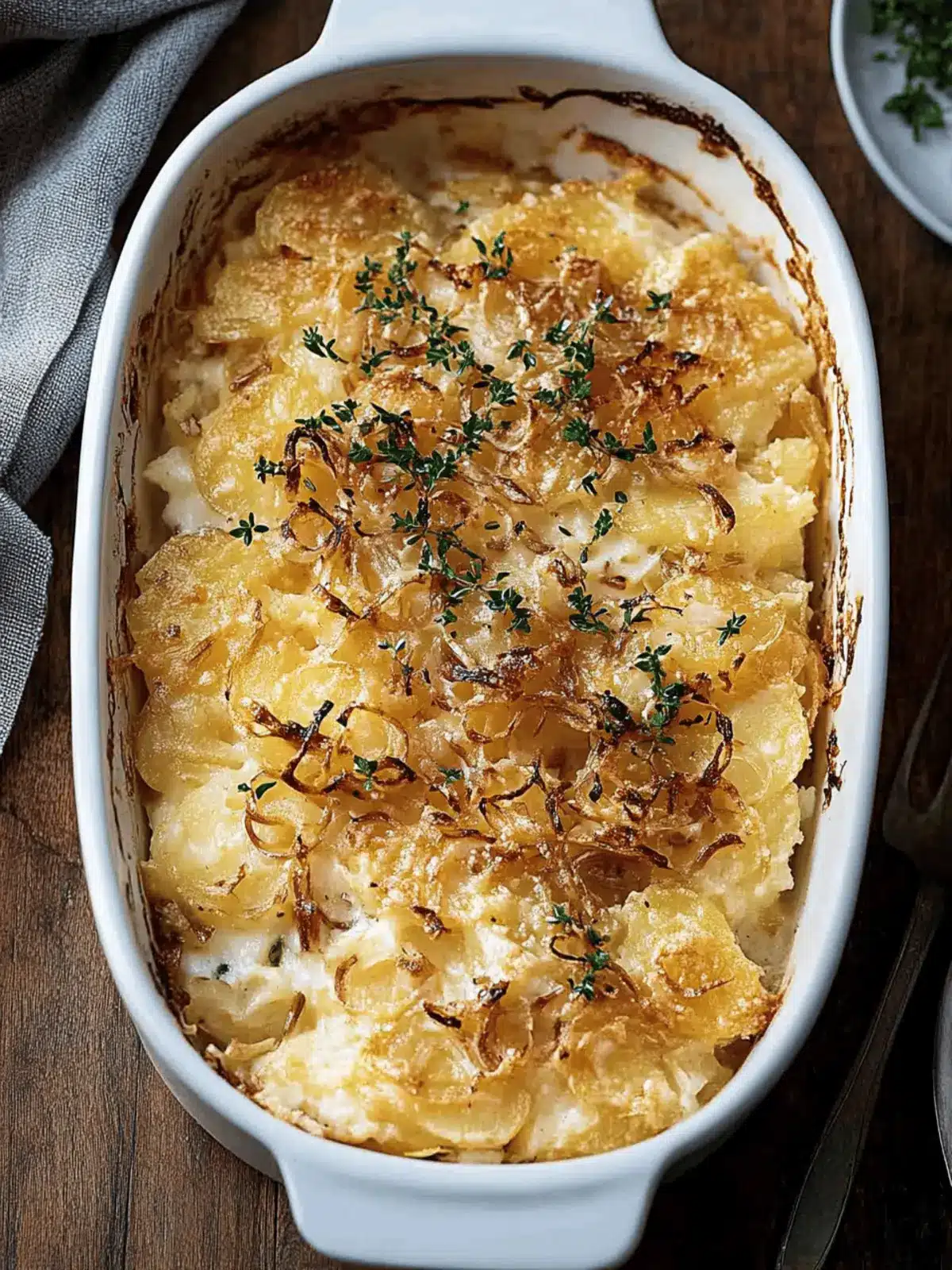 Mouthwatering French Onion Funeral Potatoes You’ll Love French Onion Funeral Potatoes