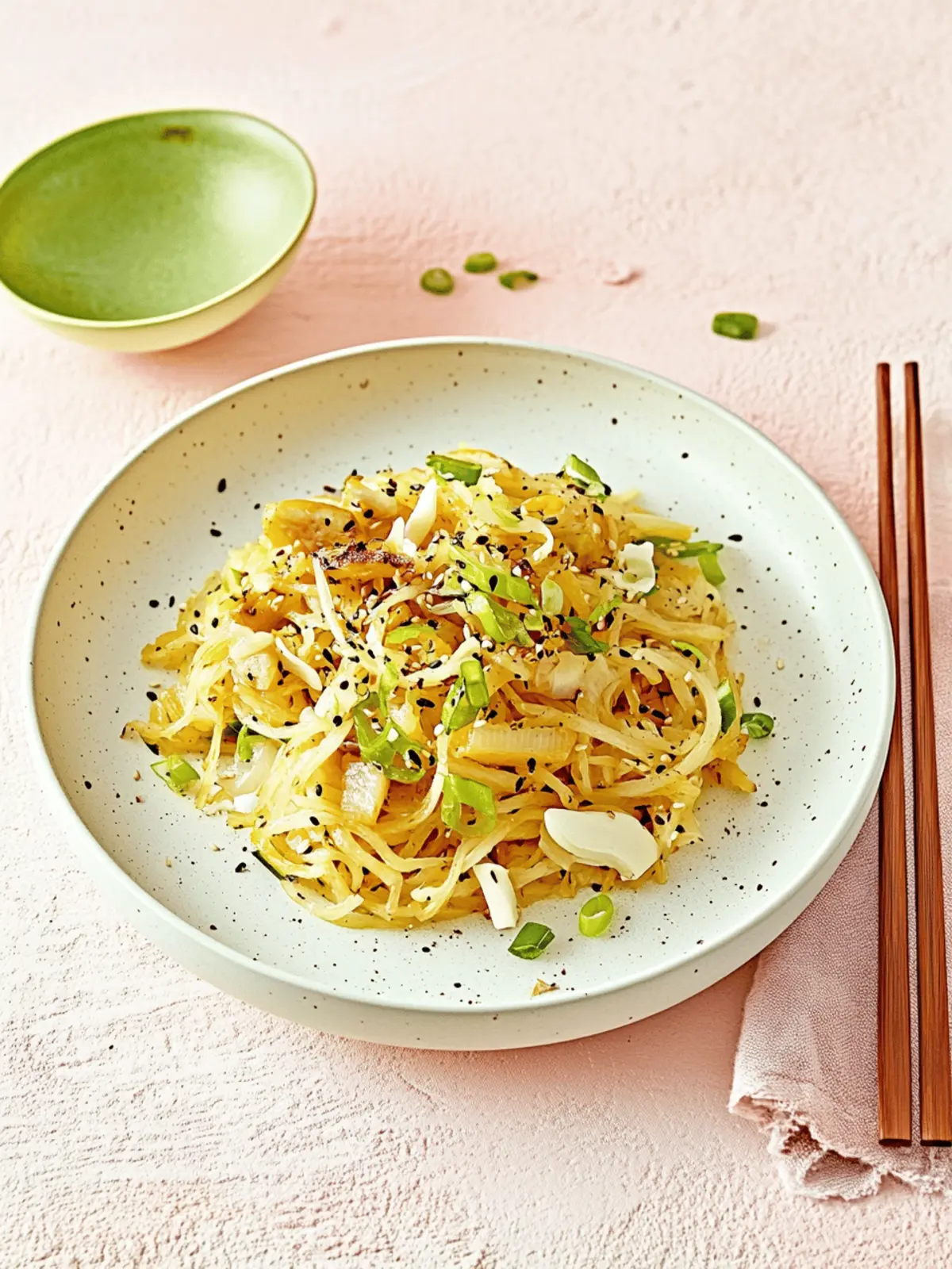 Spaghetti Squash Chow Mein