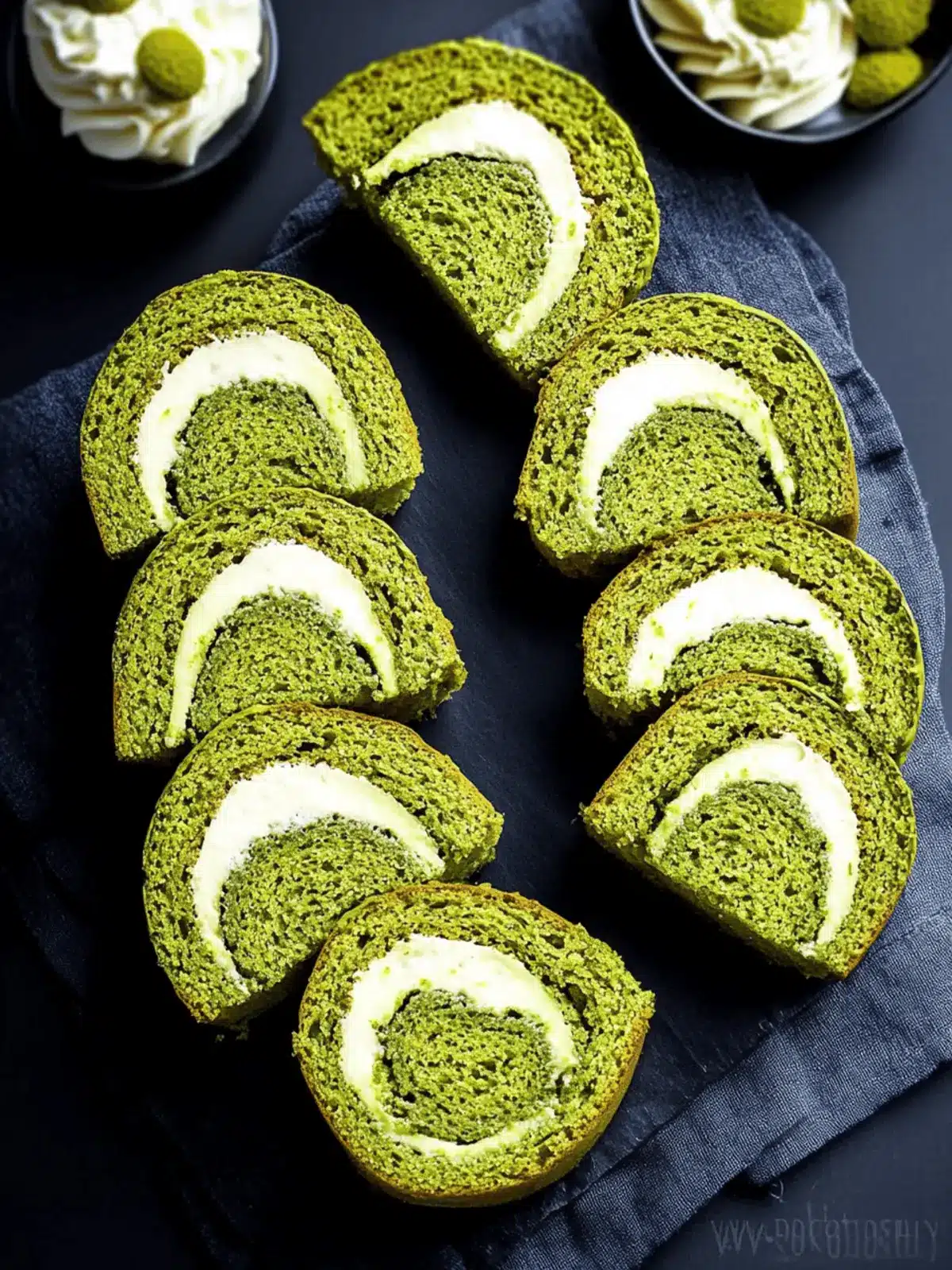 Matcha Swiss Roll