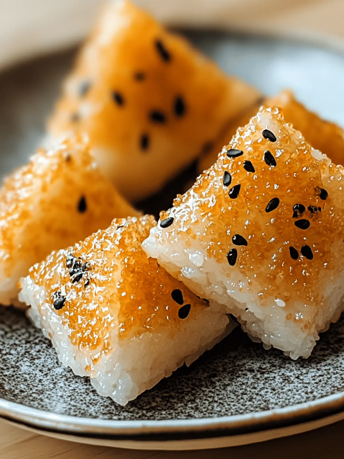 Crispy Yaki Onigiri