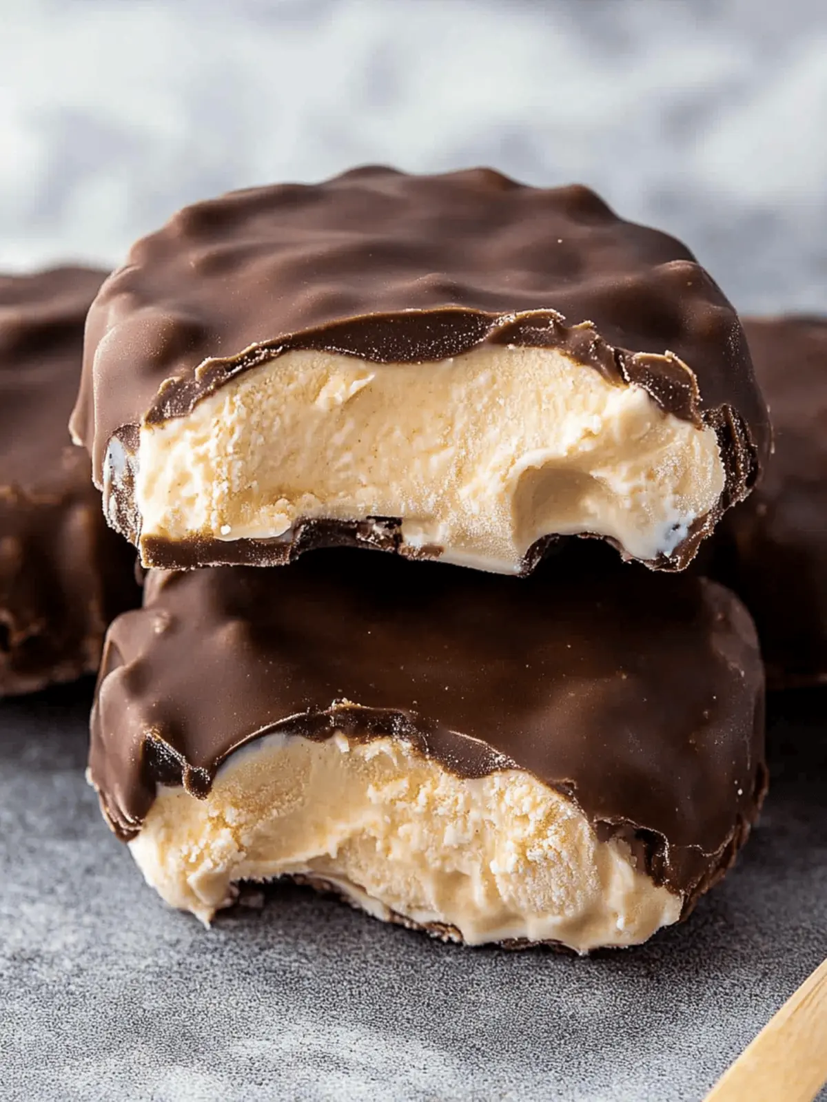 Peanut Butter Frozen Yogurt Bars