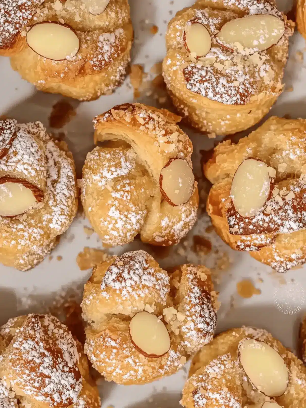 Almond Croissant Bites