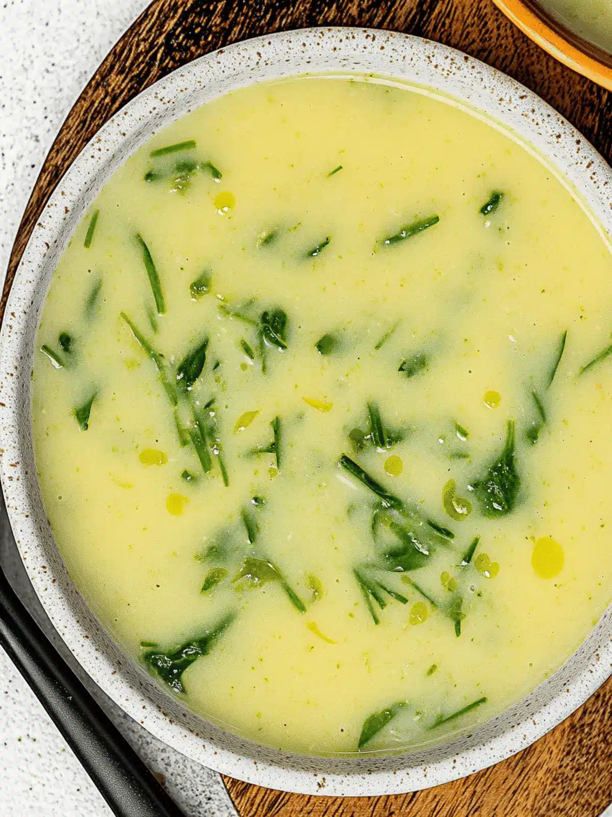 Cream of Spinach Soup