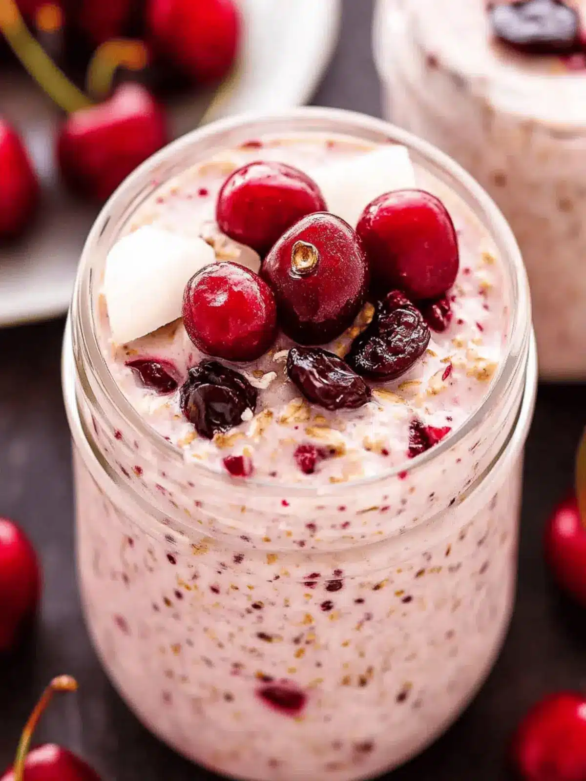 Cherry Overnight Oats