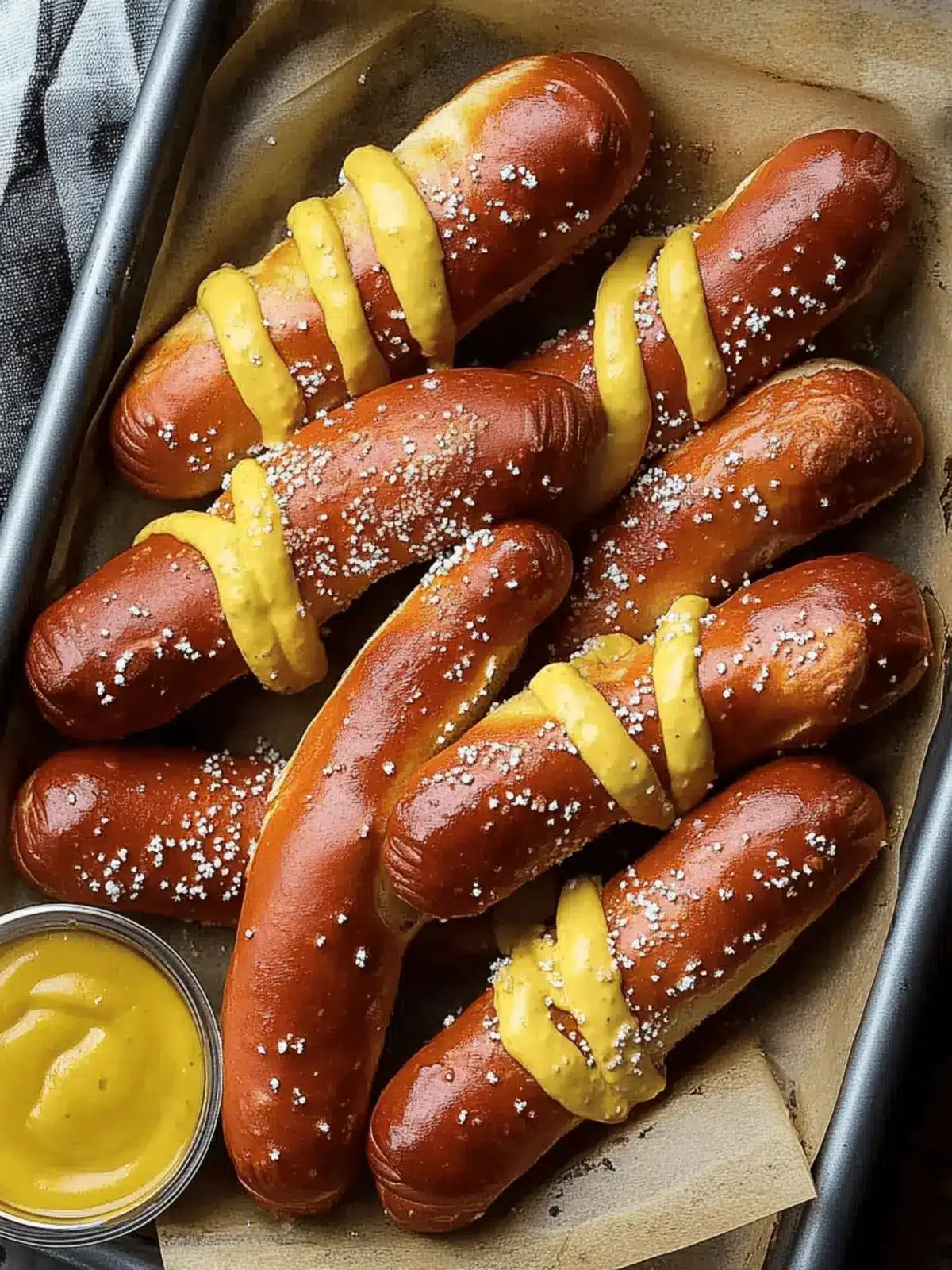 Savory Pretzel Dogs: Homemade Joy in Every Bite Pretzel Dogs