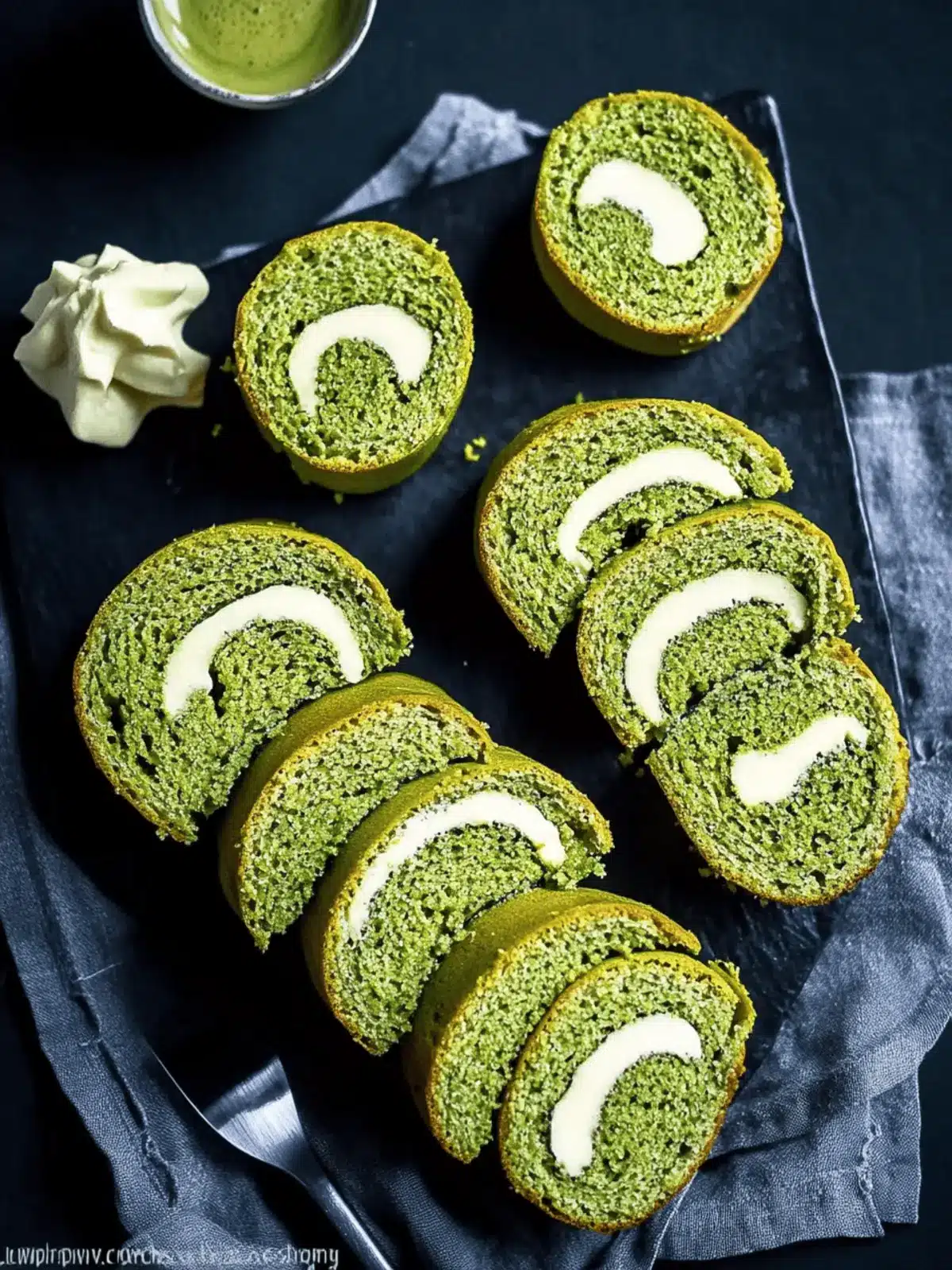 Matcha Swiss Roll