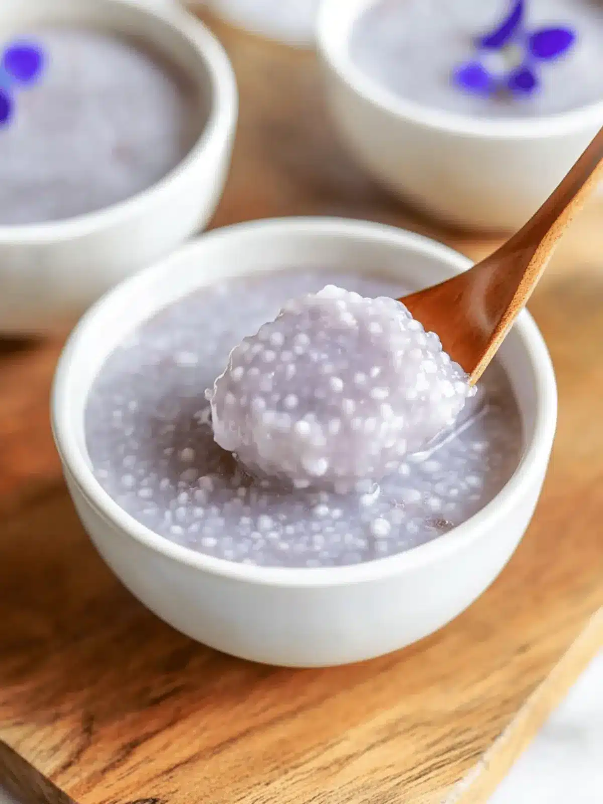 Taro Coconut Sago