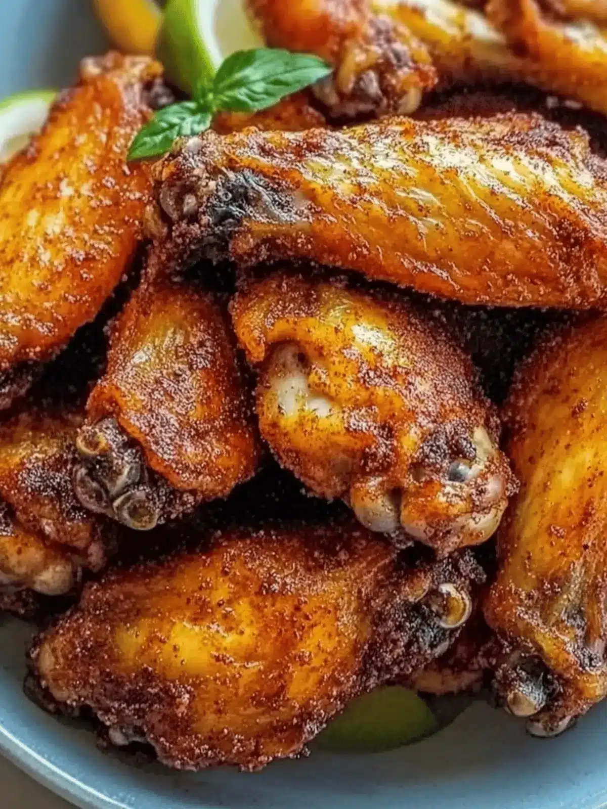 Crispy Dry Rub Chicken Wings for a Healthier Game Day Treat Crispy Dry Rub Chicken Wings