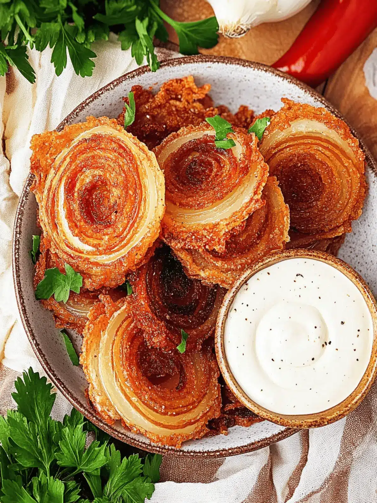 Onion Ring Chips