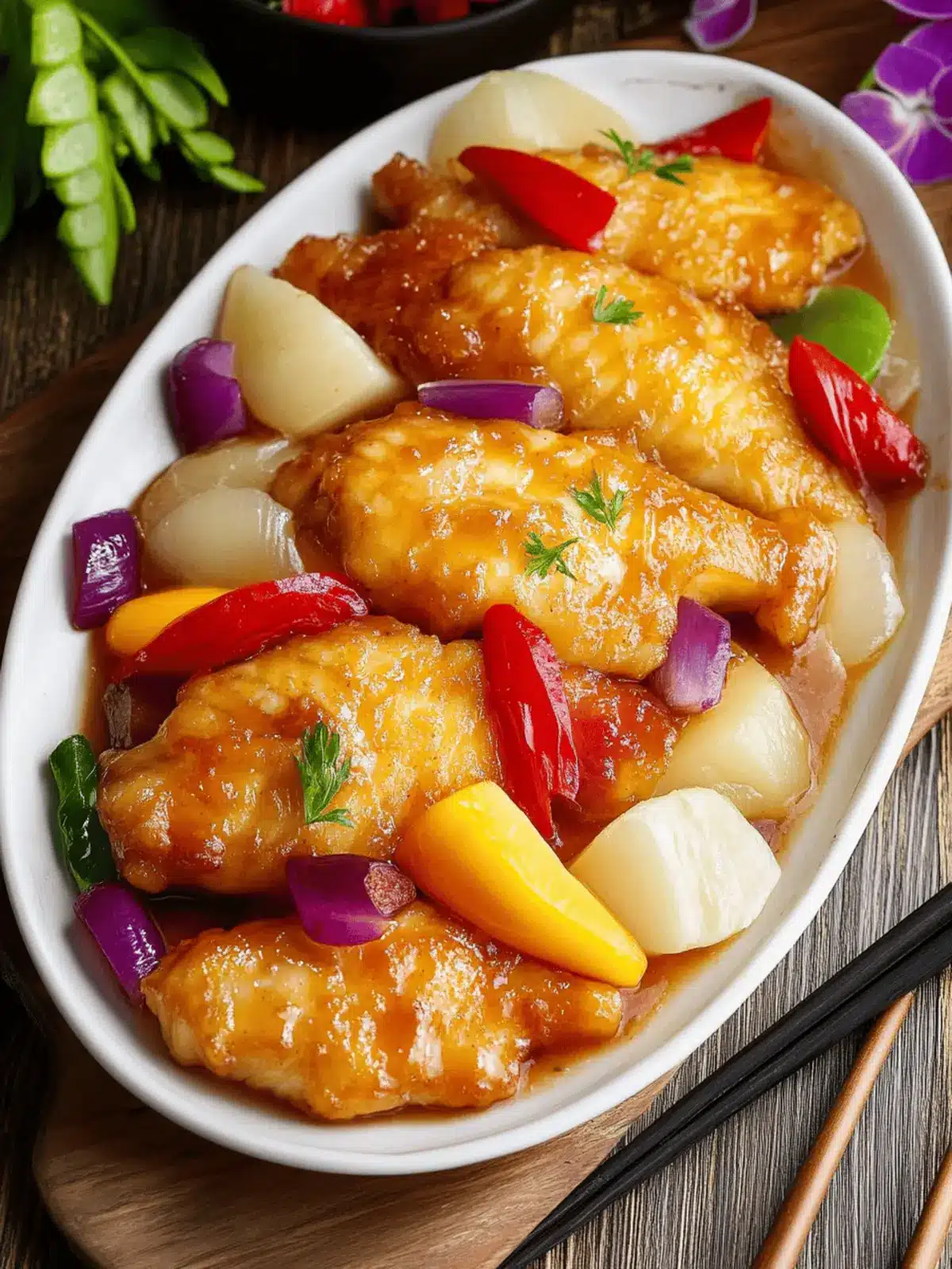 Sweet and Sour Fish Fillet