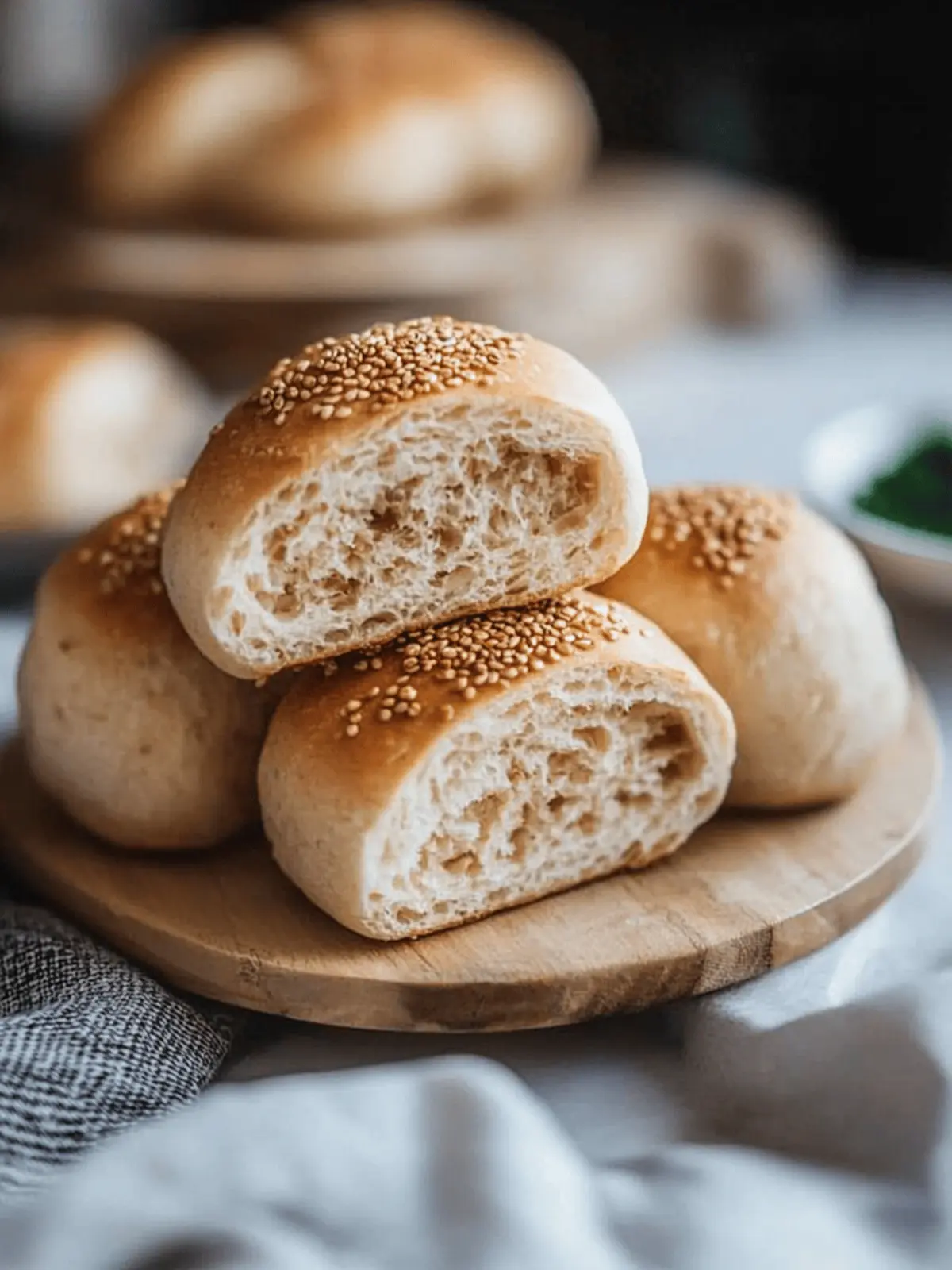 Psyllium Husk Keto Rolls